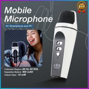 COD GONEW Mobile Microphone for Smartphone and PC - MC-919A / mikrofon mini youtuber vlog suara jernih natural viral konten rekaman podcast paling di cari untuk smartphone pc laptop mudah tinggal colok tanpa menginstall driver semua aplikasi zoom terbagus