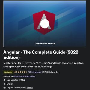 Angular The Complete Guide 2022 Edition