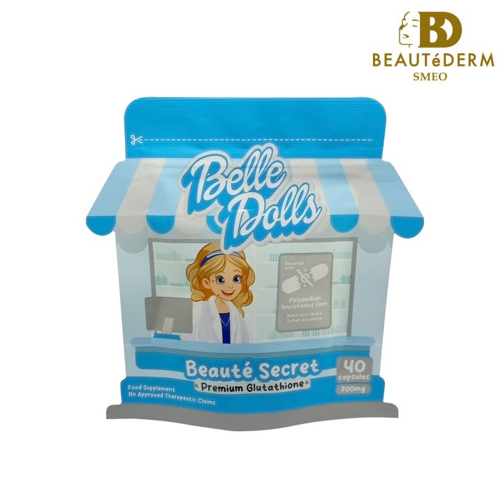 beautederm glutathione Beautederm Belle Dolls Beaute Secret - Premium Glutathione 40 Capsules -  July 2026 Expiry Alpha Lipoic Acid Supplement Sodium Ascorbate Acidity  Balance - Lazada