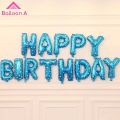 Bóng chữ Happy Birthday, bóng chữ sinh nhật HPBD. 