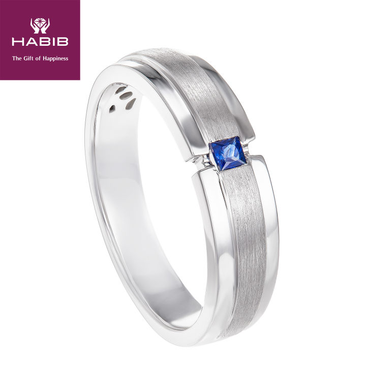 Lazada Habib Titanium Ring HABIB Clink Titan Diamond Ring 18 16