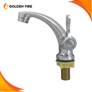 Lavatory Sink Faucet Side or Edge Open Chrome Plated Zinc Alloy Single Spout Bathroom Wash Basin Bar Kitchen Sink Faucet
