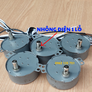 Combo 5 nhông đảo điện quạt 220V - Nhông điện 1 Lỗ 2 Lỗ