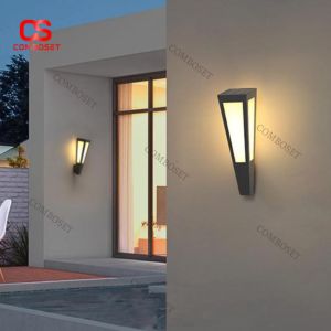 Đèn Tường NLMT Ngoài Trời Chống Nước Ánh Sáng Dịu Nhẹ