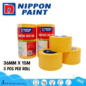 Nippon Paint PAINTERS TAPE 006 (24mm/36mm) | 15M | Masking Tape