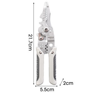 Multifunctional Cable Pliers Electrical Wire Crimper Adjustable Automatic Cable Cutter Stripper Electrician Decrustation Tools