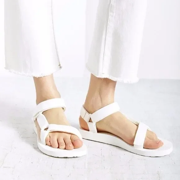 Teva original store sandal white