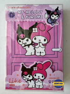 Sanrio Hello Kitty My Melody Kuromi Cinnamoroll Pochacco Swell Quiet Book No Cropping Childrens Plaything