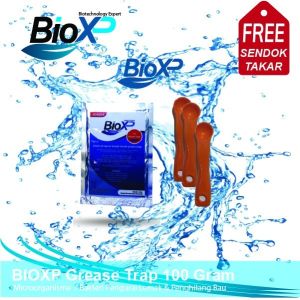 Bakteri Pengurai Lemak Penghilang Bau BIOXB Grease Trap 100 Gr