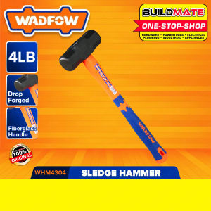 WADFOW Sledge Hammer Stoning Maso 2LB 3LB 4LB Fibergl Handle for Wall Smashing •BUILDMATE• WHT