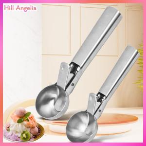 [Hill Angelia] Ice Cream Scoops thép không gỉ Ice Cream Digger không dính trái cây Ice ball maker dưa hấu Ice Cream Spoon công cụ