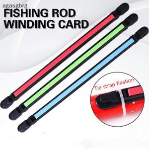 agasgbrg แท่งรับคันเบ็ดตกปลาแบบคลิปพันขดลวดแผ่นรับคันเบ็ดตกปลาแบบไต้หวัน
