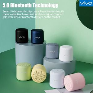 ♥100% sản phẩm gốc + Miễn phí vận chuyển♥Vivo Protable không dây sáng tạo Macaron Loa Bluetooth thể thao ngoài trời không thấm nước mini Loa siêu trầm di động Bộ sưu tập loa nhỏ