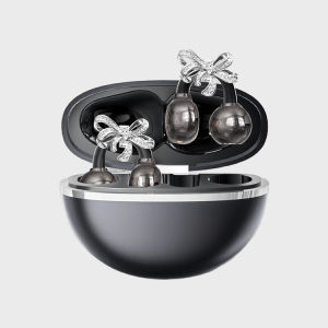 Ear Clip Star Ring Noise Reduction Headset Bowknot Diamond Buckle Earphones With Wireless Bluetooth Exquisite DIY Decoration