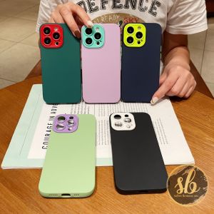 SBA Softcase Nalle polos candy macaron procamera 2in1 pelindung kamera untuk ponsel OPPO, Samsung & Vivo