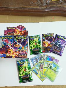 Kartu Pokemon isi 10pc Pokemon Cards Emas / Kartu Pokemon isi 10pc Rainbow card bahasa inggris