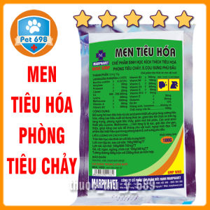 MEN TIÊU HÓA 100g Cung cấp các vi sinh vật hữu ích trong quá trình tiêu hóa thức ăn trên vật nuôi gia súc gia cầm