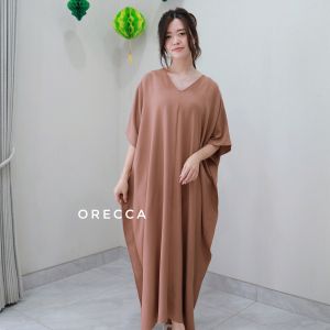 ORECCA - Tasya Kaftan Dress Maxi Wanita Lebaran