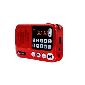 Nontaus S99 Elderly Large Display FM Radio Portable Speaker Memory Card USB Drive MP3 Player Music