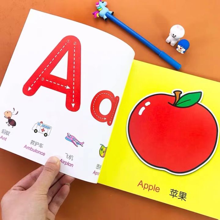 Kids Early Learning Book 26 Alphabet ABC Books Animals Farmyard Baby