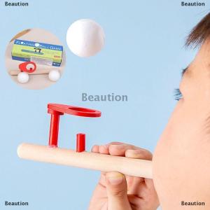 [COD] Beaution ไม้แขวนลูกบอลโฟมกีฬาลูกบอลลอยสำหรับเด็กเป่าท่อและลูกบอล2ลูกเกมคลายเครียดของเล่นเป่าสมดุล