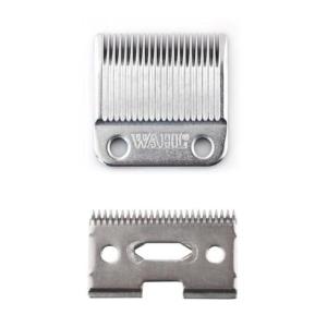 WAHL ใบมีดฟันปัตตาเลี่ยน ฟันบน+ฟันล่าง (2 ชิ้น) รุ่น B-102 ขนาด 4.1 ซม.(41 มม.) สำหรับเปลี่ยนกับ รุ่น HAH-2131 HHC-2150 HHC-2160 HHC-2165 HHC-2161 - สีเงิน