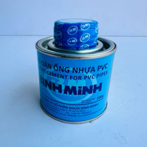 Keo dán ống nước nhựa Bình Minh hủ 200gr