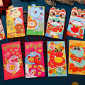 【🔥hot】Polocat 6PCS Chinese New Year Lucky Red Envelope Symbol of Snake Year 2025 Money Pocket Envelope Zodiac Snake Pocket New Year Supplies(In stock). 
