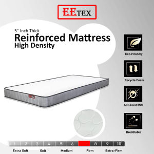 Hotel Quality Mattress tilam  Single Size Synthetic Latex Feel - WD35 38