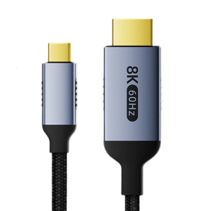 Loại C 2.1 Adapter Cáp video 8K UHD 60Hz 4k 240Hz Tương thích cho điện thoại 15 16