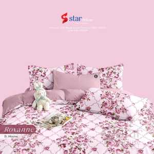 Selimut Bedcover SAJA Star Katun Lokal CVC - Comforter Bed Cover Cotton Halus Lembut - Auri Series
