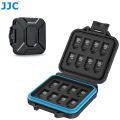 JJC Compact Micro SD Card Holder Wallet Soft Foam MicroSD Card Case Waterproof Memory Card Organizer for 16 TF Cards Hard Shell. 