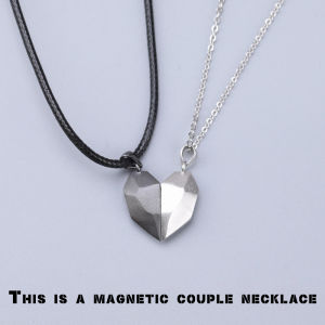 🔥Orfila 2Pieces/Set of Fashion Lovers Necklace Pairing Friendship Distance Multi Face Wish Stone COD