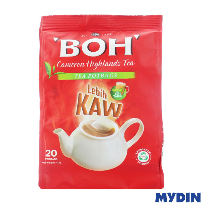 BOH Cameron Highlands Tea (2g x 20 Potbags) | Lazada