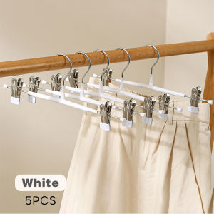 Mumystation Gantungan Baju Jepit Celana / Hanger Celana Jepit Besi