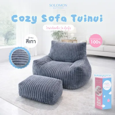 Solomon โซฟาสำหรับนั่งคนเดียว รุ่น Tuinui นั่งสบาย ประหยัดพื้นที่ รองรับสรีระได้ดี