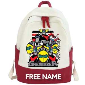 Tas Anak Free Nama Terbaru Motif Grendizer