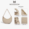 MOSSDOOM Tas Selempang Wanita Carina Bag Tas Bahu Bulan Sabit Modis. 