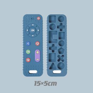 Remote Control Teether Toys Silicon Teether for Baby Newborn Teething Toys Sensory Toy