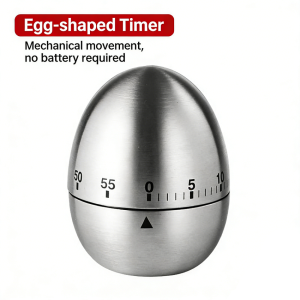 【LocaL Shipping】Vogvigo Stainless Steel Kitchen Mechanical Timer