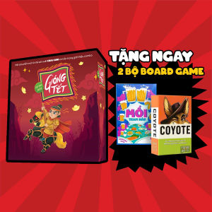 Gióng Tết Vip Pro - Combo Board Game Năm Bính Ngọ 2026 Dành Cho Nhóm Bạn Và Gia Đình Từ Chau anh x Nice