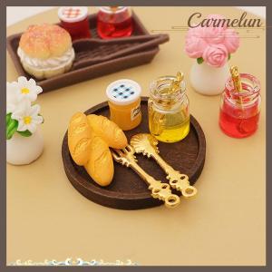 [Carmelun] 5Pcs 1 1 Dollhouse Simulation Mini Jar Jam Model Dollhouse Kitchen Decoration Dolls House Micro Scene Photo Props