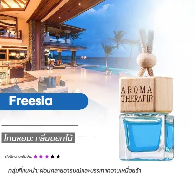 น้ำหอมรถยนต์ น้ำหอมแขวนรถพรีเมียม กลิ่นหอม ระเหยช้า ใช้ได้ยาวนาน ไม่เลอะเทอะ กลิ่นหอมอ่อนๆ สบายๆ