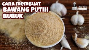 ( Murah COD ) Bubuk  Bawang Putih 500Grm Bubuk Garlic Powder Premium