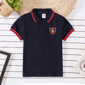 Kids shirt Boy Polo shirt Cotton Clothing tops Korean baby clothes Fashion wear temperament comfortable refreshing