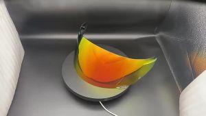 Full‑Helmet Visor for FF352 FF802 ROOKIE FLA Electroplated Mirrored Replacement Shield Motorcycle Riding Accessories