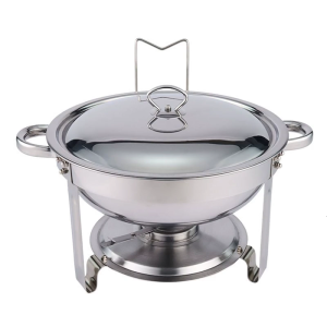 Commercial Grade 4.5L Nonrust Steel Buffets Servers Dish For Banquets Hall Wedding Receptions Office Event