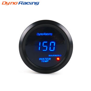 Dynoracing Water Temp gauge 2" 52mm Digital Water temperature gauge Blue led Car gauge car meter with sensor