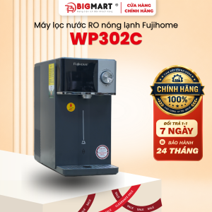 Máy Lọc Nước RO Để Bàn Nóng Lạnh Fujihome WP302C - Máy Lọc Nước Mini Làm Lạnh Block Sâu Làm Nóng 2S Chính Hãng