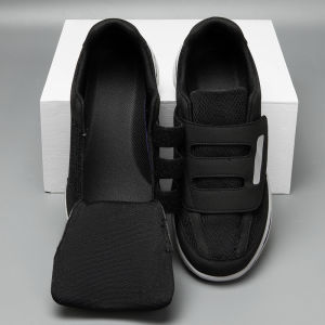 EsHi Extra Wide Toe Walking Shoes Mens Diabetic Shoes for Orthopedics Wide Feet Swollen Adjustable Walking Shoes Elderly Bigfoot bone Big Size 45 46 47 48